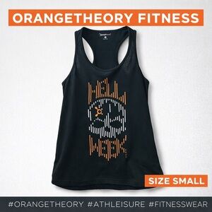 Orangetheory Fitness Skull Graphic Racerback Tank | Size Small